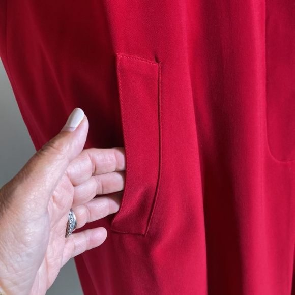 London Fog?Oversized Maxi Length Trench Coat - Picture 7 of 10